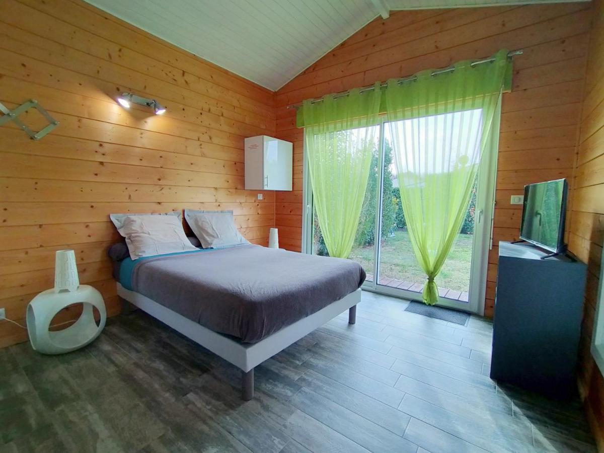 Gîte Les Bambous 2 pers 15 min océan calme jardin parking wifi Brach Extérieur photo