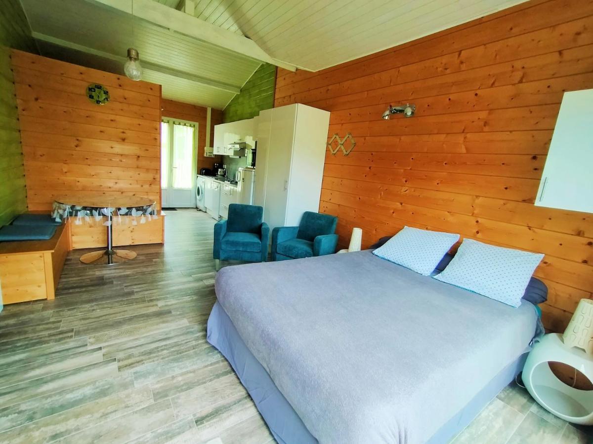 Gîte Les Bambous 2 pers 15 min océan calme jardin parking wifi Brach Extérieur photo