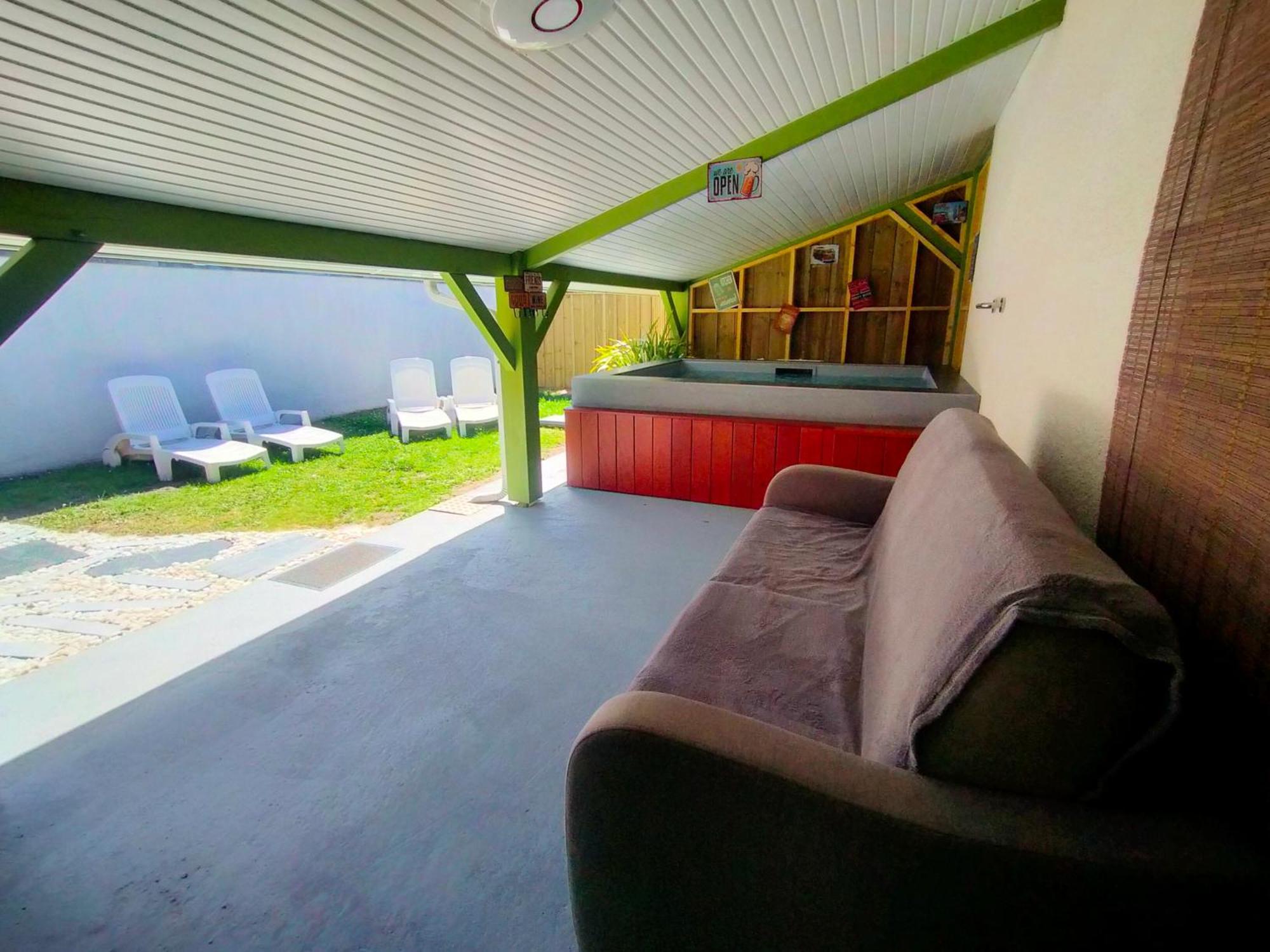 Gîte Les Bambous 2 pers 15 min océan calme jardin parking wifi Brach Extérieur photo