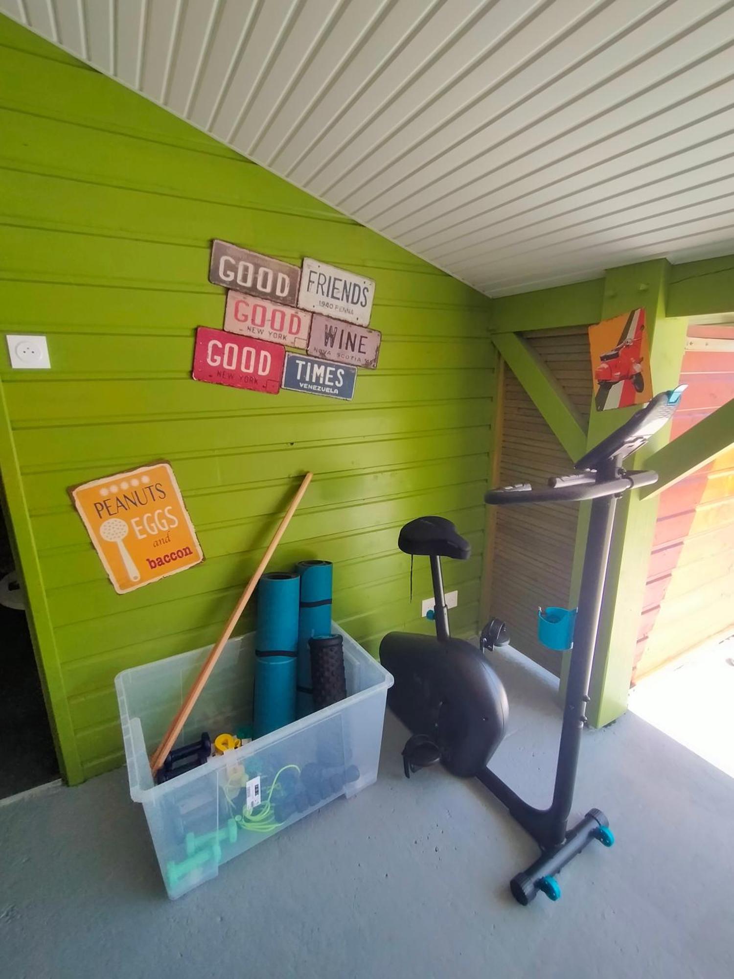 Gîte Les Bambous 2 pers 15 min océan calme jardin parking wifi Brach Extérieur photo