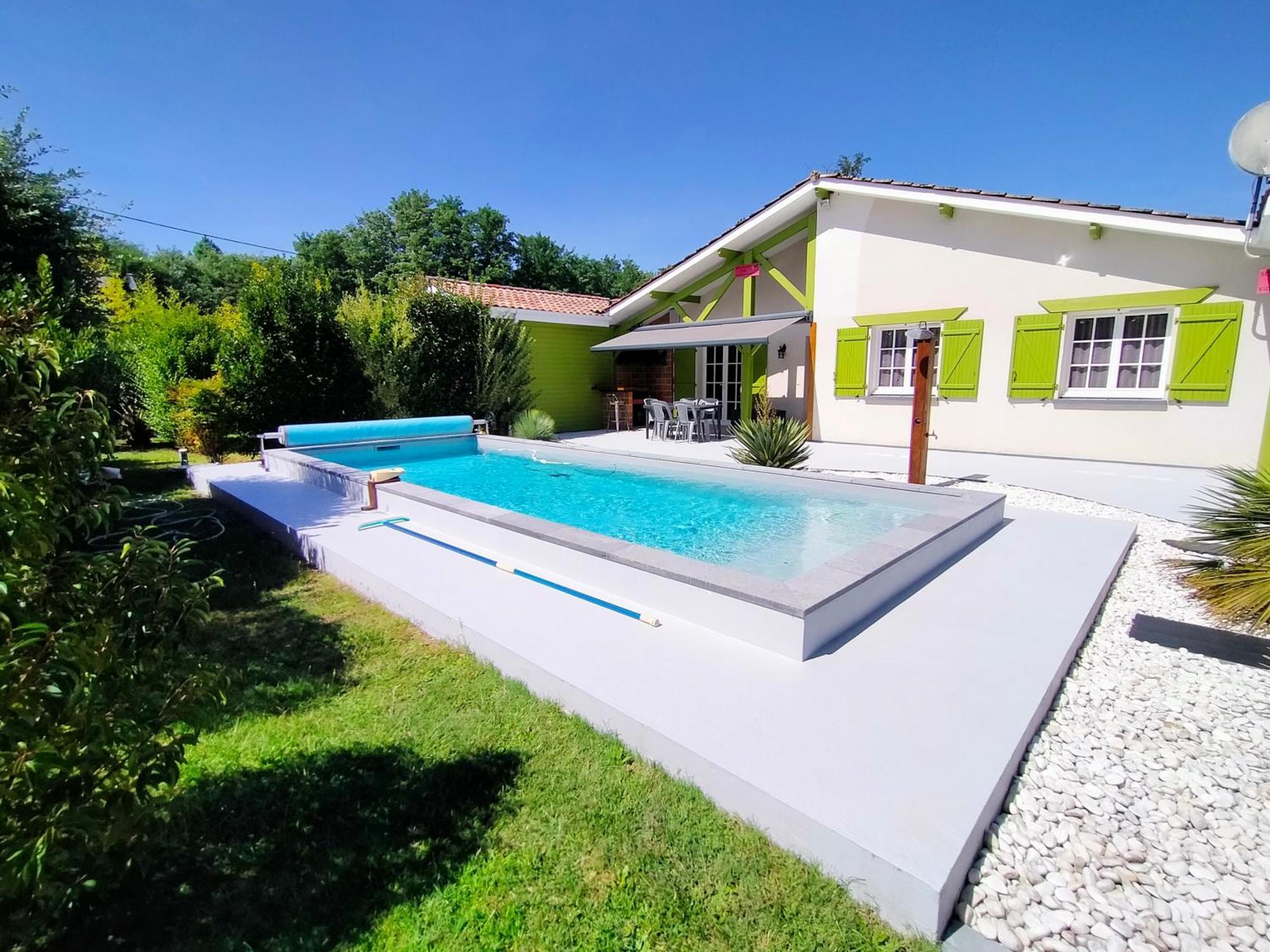 Gîte Les Bambous 2 pers 15 min océan calme jardin parking wifi Brach Extérieur photo